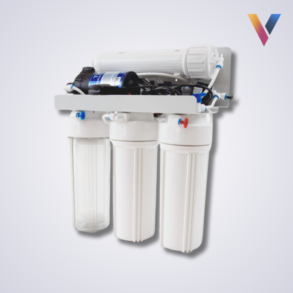 ro 1 5 stage pumped reverse osmosis drinking water system 50gpd (8lph)