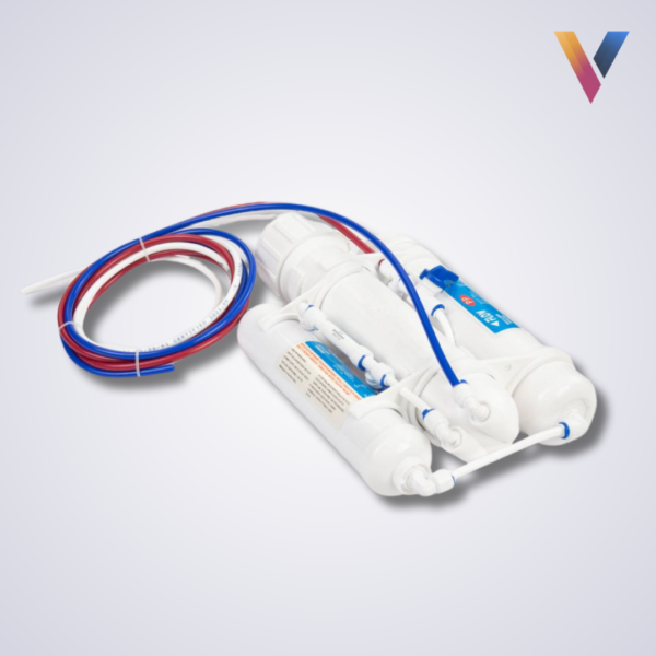 compact 3 stage reverse osmosis system 50gpd (8lph)