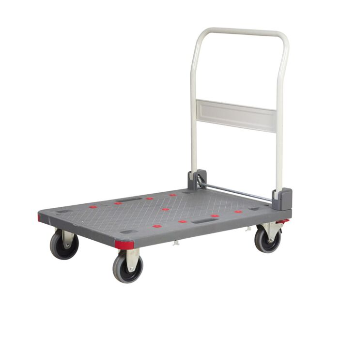 pro dek heavy duty platform trolleys with quiet castors