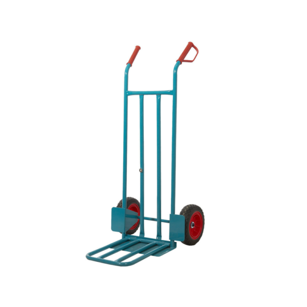 apollo heavy duty sack truck with folding toe